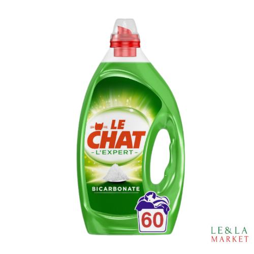 Lessive Le Chat L'Expert Bicarbonate 60 lavages – LE&LA MARKET
